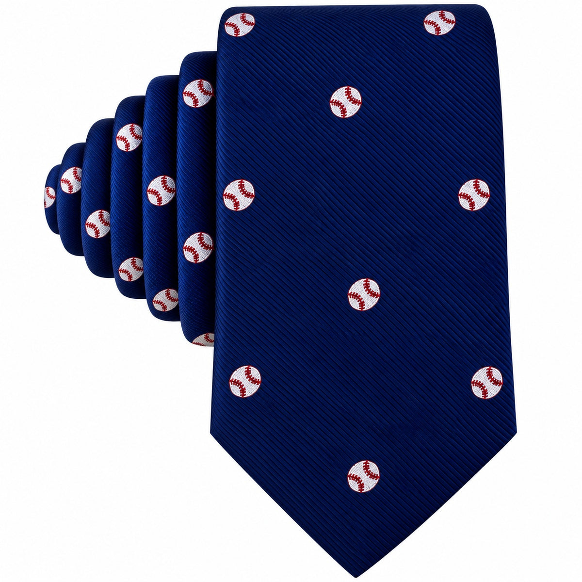 Baseball Skinny Tie