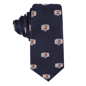 Men’s skinny tie with basketball backboard print – sports-themed necktie for basketball lovers