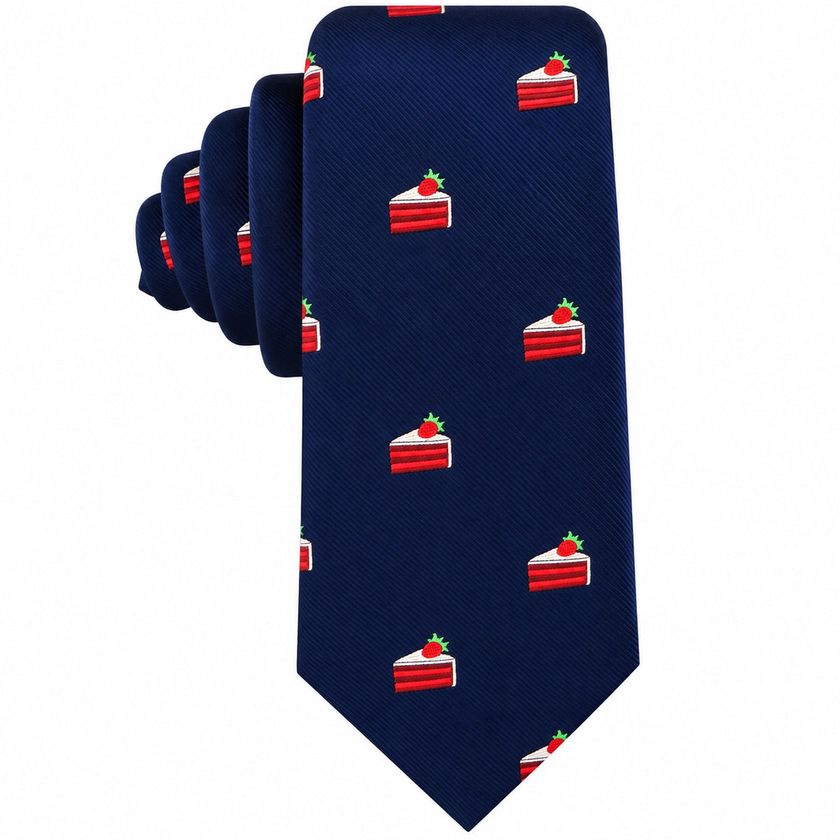 Strawberry Cake Skinny Tie