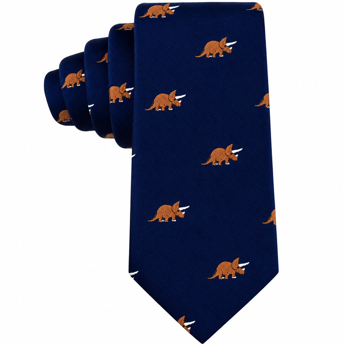 Triceratops Skinny Tie