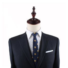 A mannequin showcasing timeless style in a Cookies Skinny Tie.