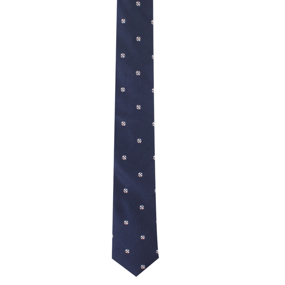 Baseball Skinny Tie