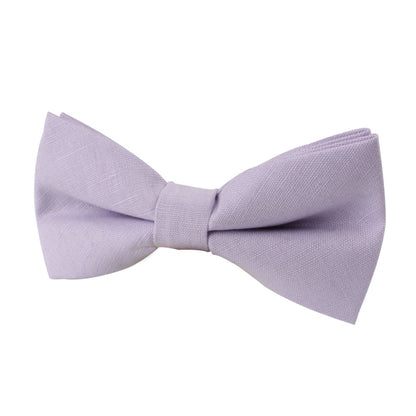 A Blush Purple bow tie on a white background.