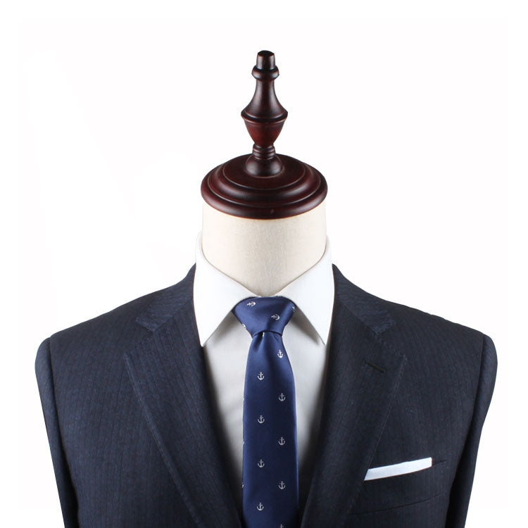 Anchor Skinny Tie