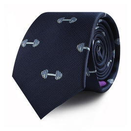 A Gym Skinny Tie with athletic flair.