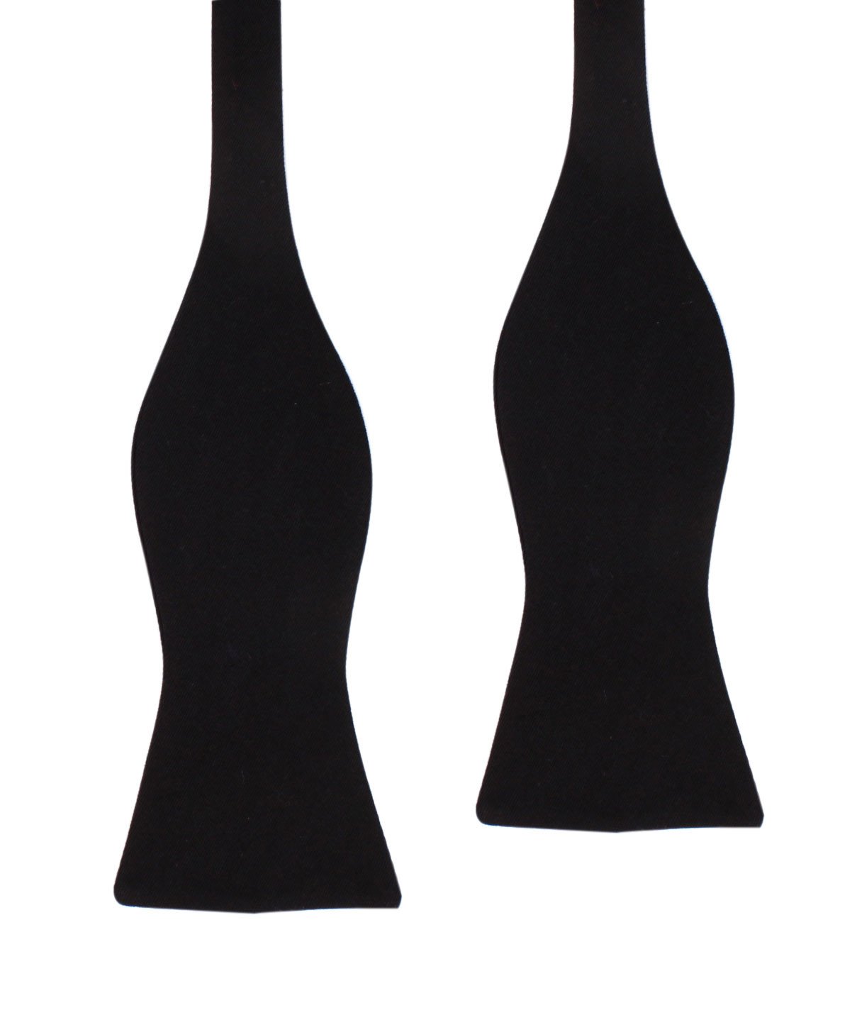 Classic Black Self Tie Bow Tie
