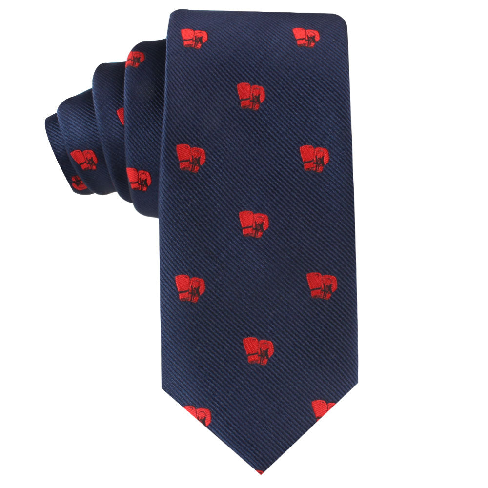 A red Boxing Fashion with roses on it.