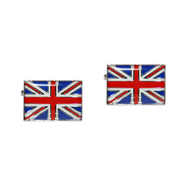 British Union Jack Flag Cufflinks