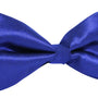 The Classic Navy Bow Tie, showcasing a textured design on a white background, is an ideal touch of sophistication for formal events.
