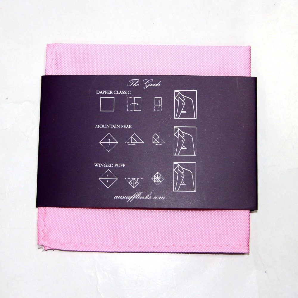 Pink Pocket Square