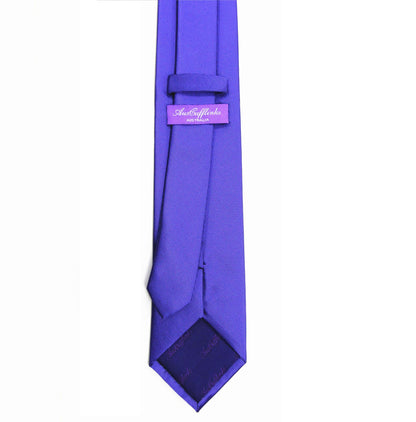 Classic Purple Skinny Tie
