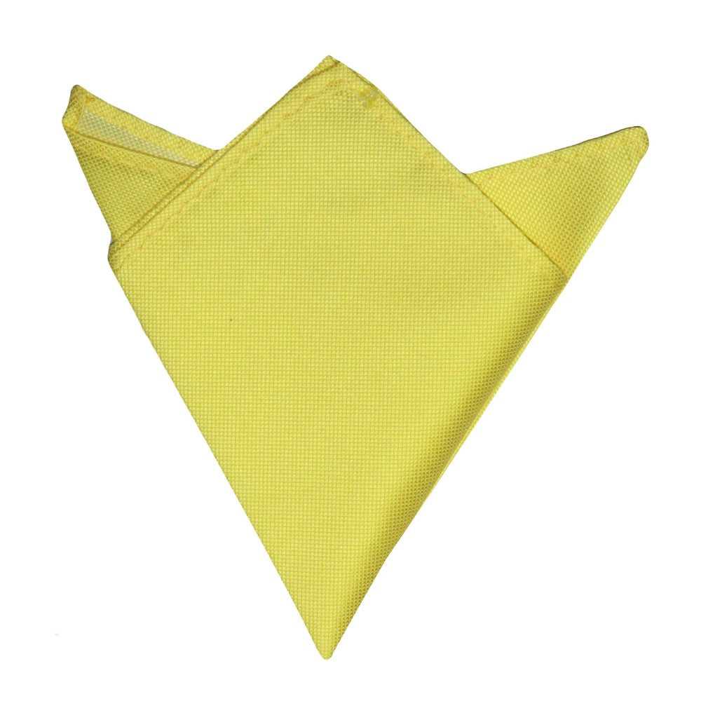 Yellow Pocket Square