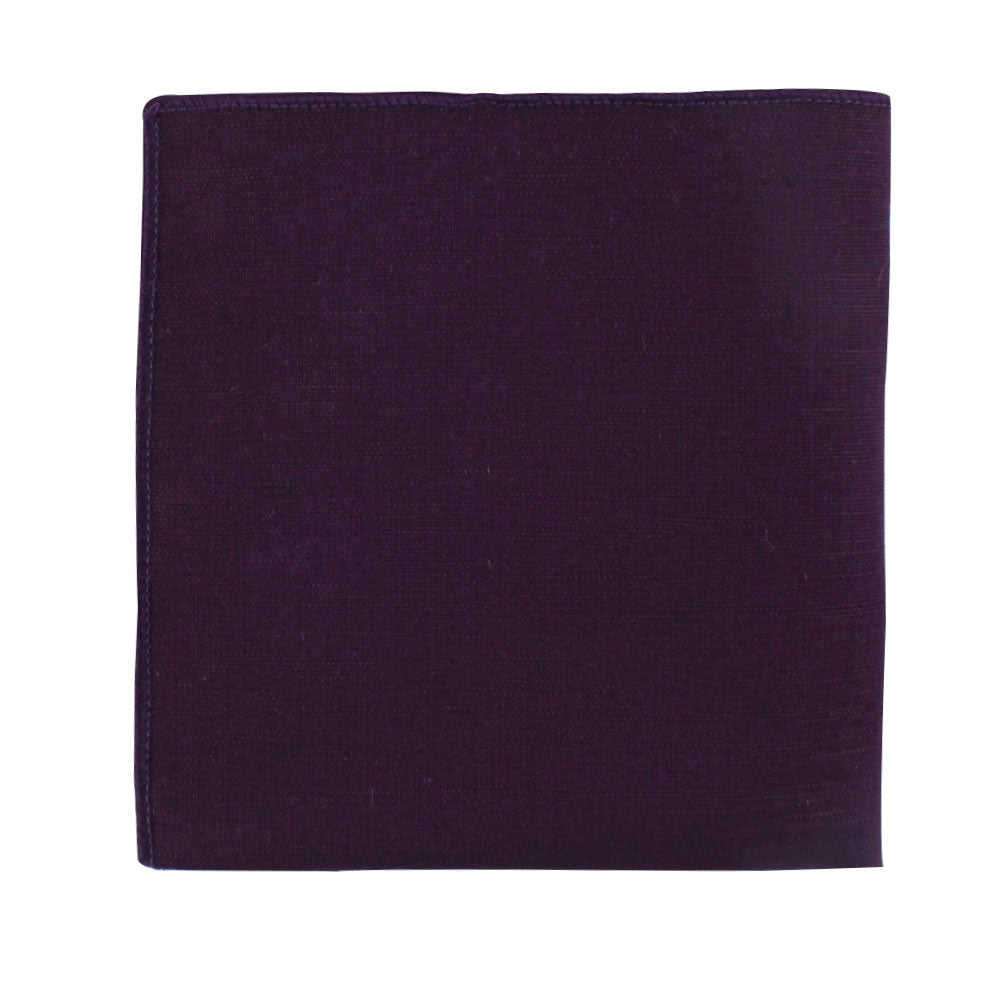 Dark Purple Pocket Square