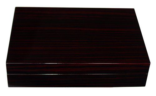 Ebony Wood Cufflink Box