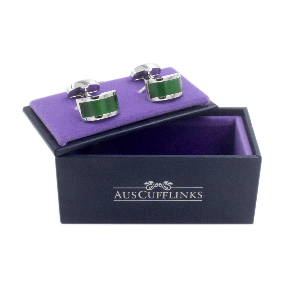 Emerald Green Cufflinks