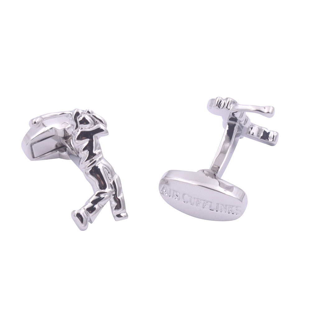 Golf Swing Cufflinks