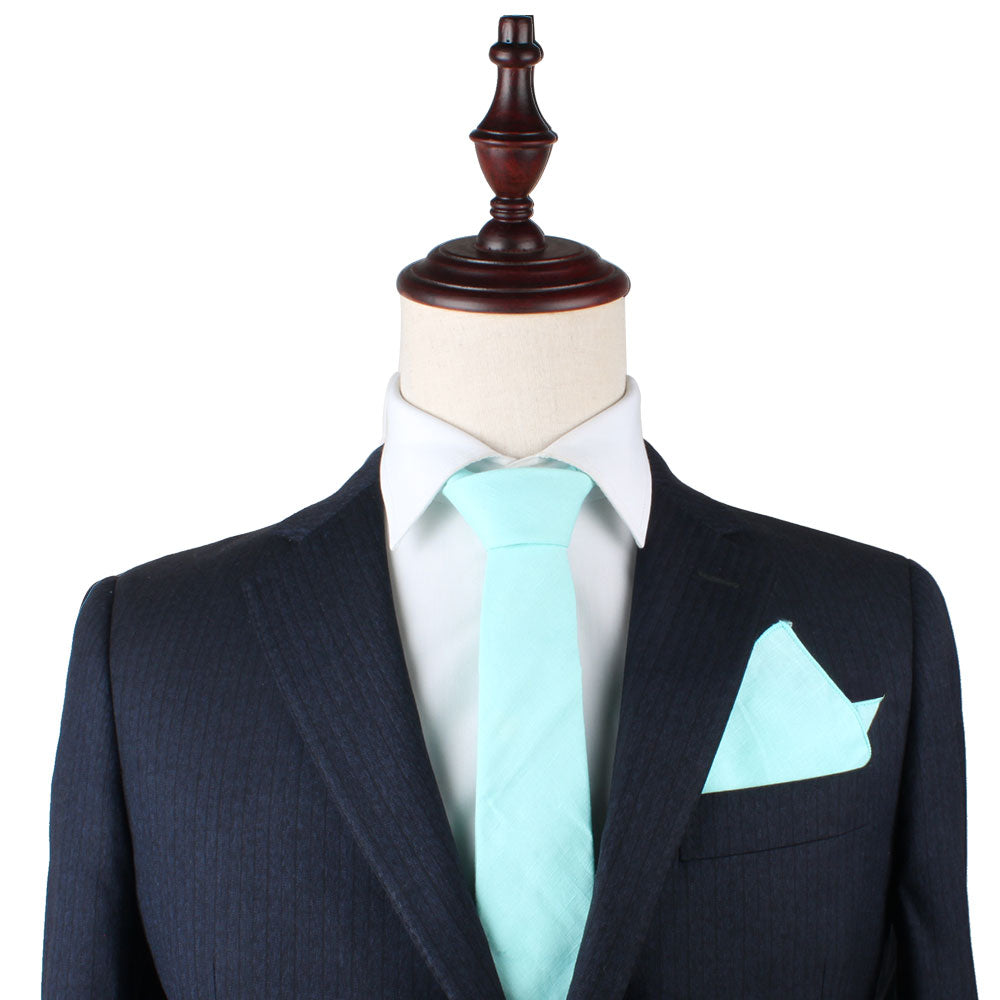 Stylish pre-tied aqua blue bow tie for men, ideal wedding accessory.