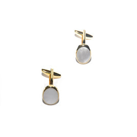 Mother of Pearl Gold Cufflinks