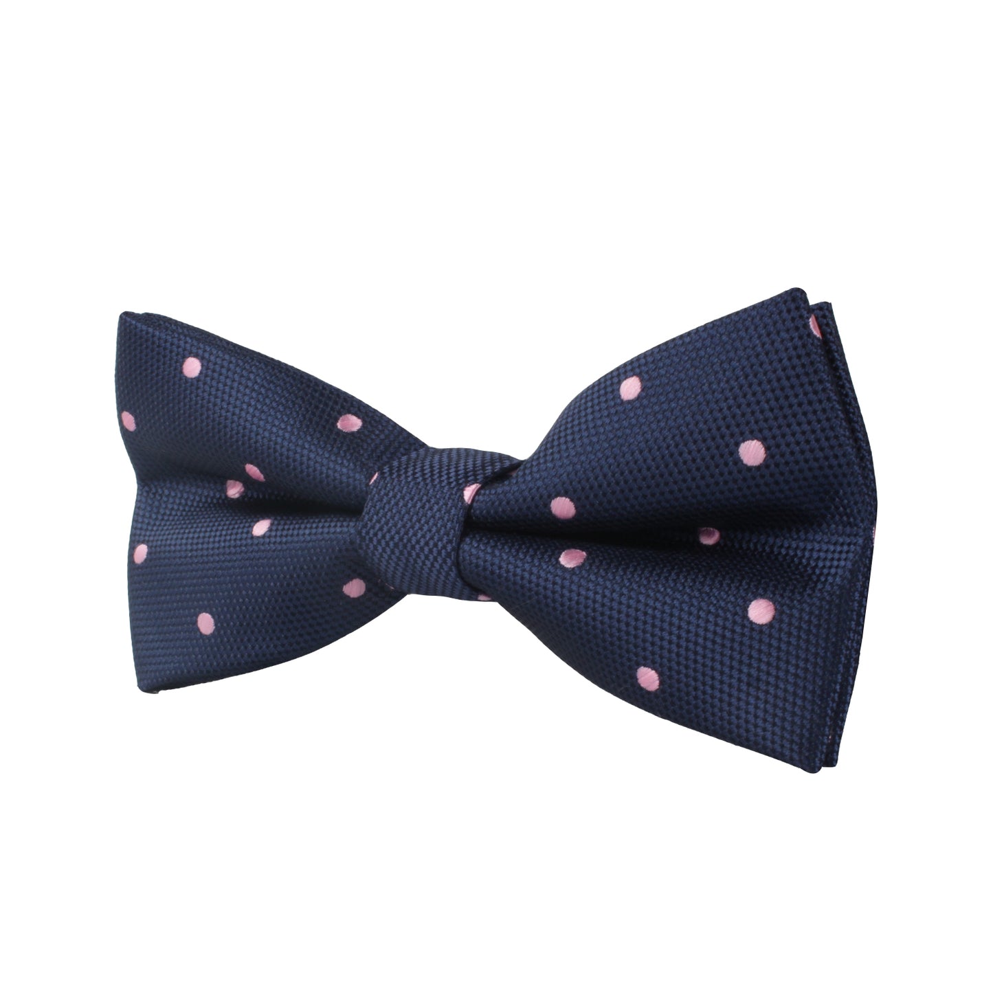 Pink Polka Dot Bow Tie