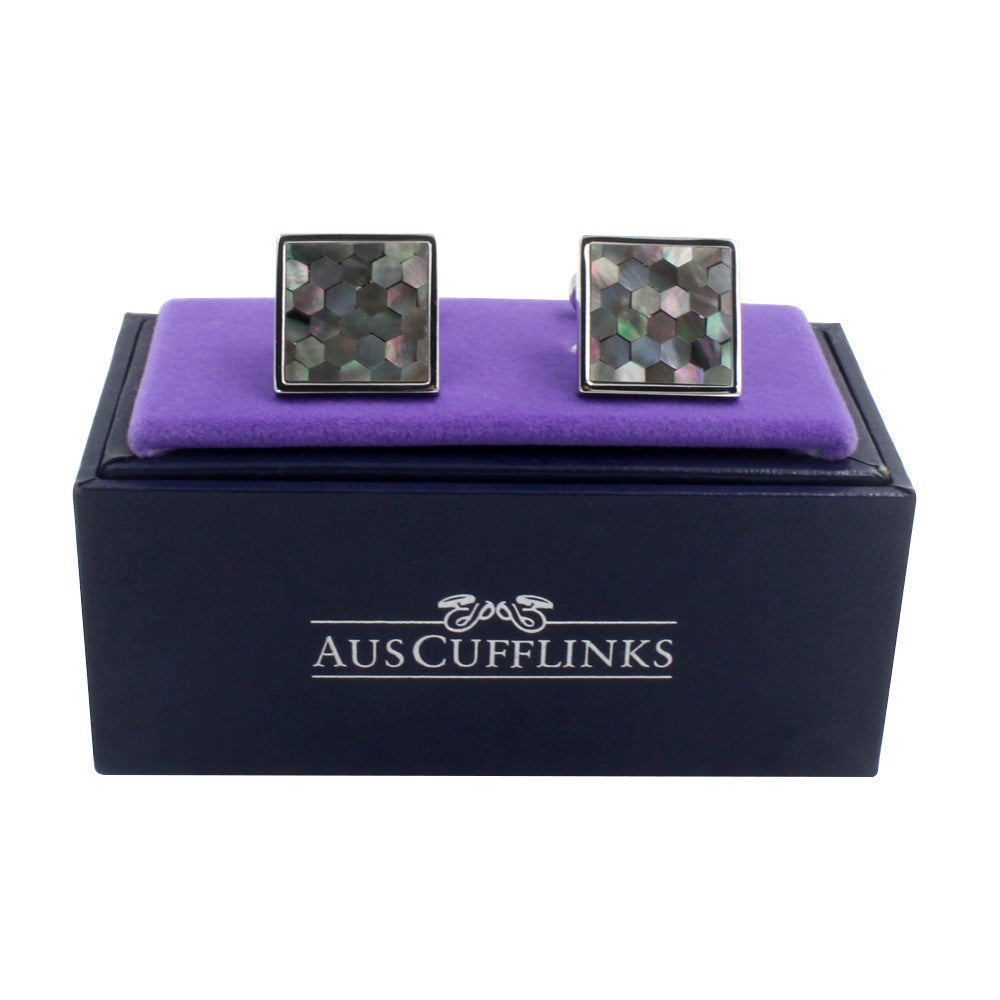 Signature Malachite Cufflinks