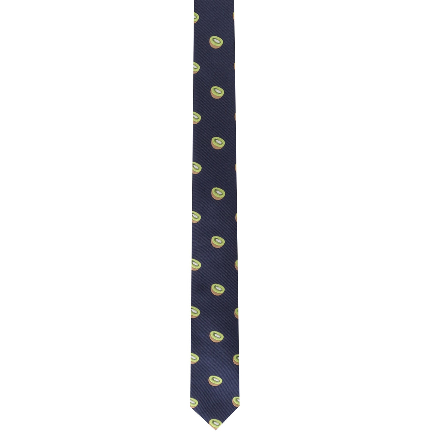 The Volleyball Lover Tie, featuring a navy background adorned with yellow and green circular logos, effortlessly elevates your style with its sporty finesse.