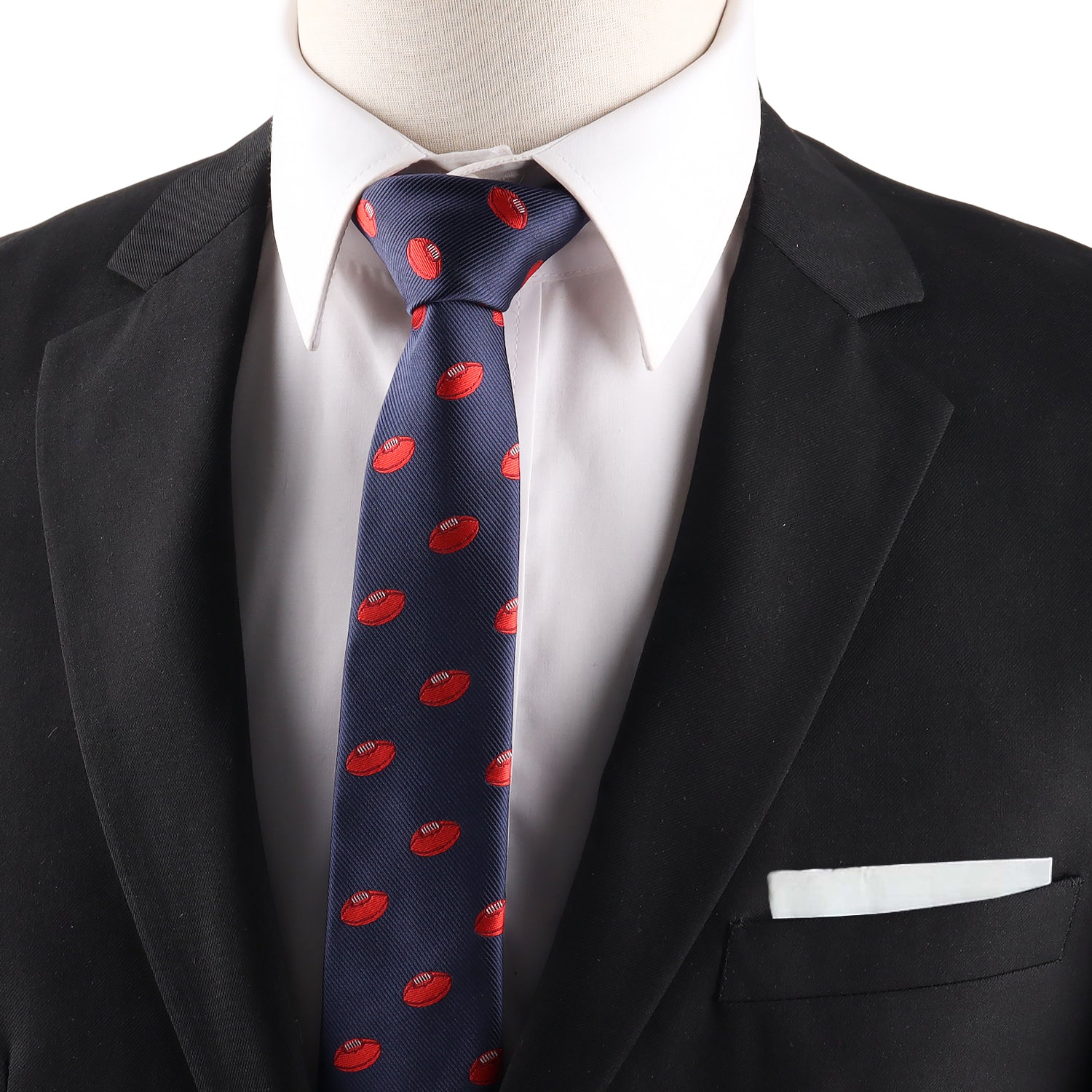 afl themed formal tie suitable for work events parties and football occasions