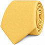 Baby Yellow Skinny Cotton Tie