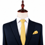 Baby Yellow Business Cotton Tie