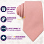 Blush Pink Skinny Tie