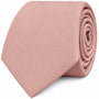Blush Pink Skinny Tie