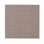 The Brown Mini Houndstooth Pocket Square features a brown and white houndstooth pattern on white—an ideal men’s formal accessory or wedding pocket square.