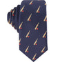 cricket bat and ball skinny tie for men featuring sleek cricket inspired design perfect for sports fans and formal occasions