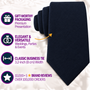 Dark Forest Navy Business Cotton Tie