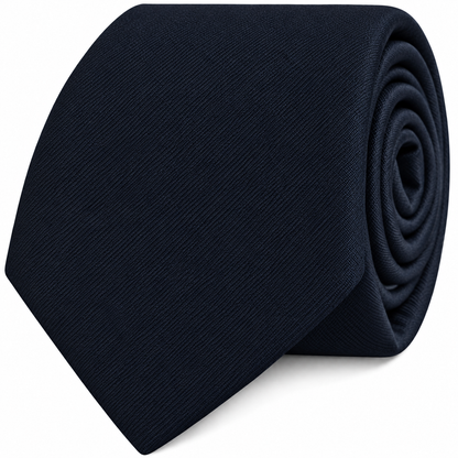 Dark Forest Navy Business Cotton Tie