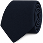 Dark Forest Navy Skinny Cotton Tie