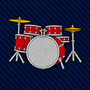 Drums Bow Tie