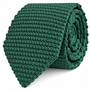 Green Knitted Skinny Tie