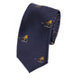 Slim tie featuring ice hockey player taking a shot – perfect for game day or events