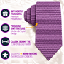 Classic Purple Knit Tie