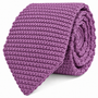 Classic Purple Knit Tie