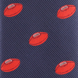 mens afl fan skinny tie designed for australian football supporters