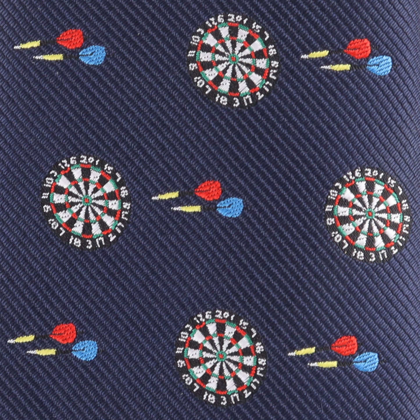mens darts themed skinny necktie with modern slim fit ideal for darts players and sports enthusiasts