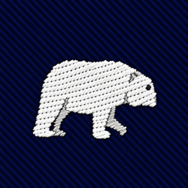 Polar Bear Skinny Tie