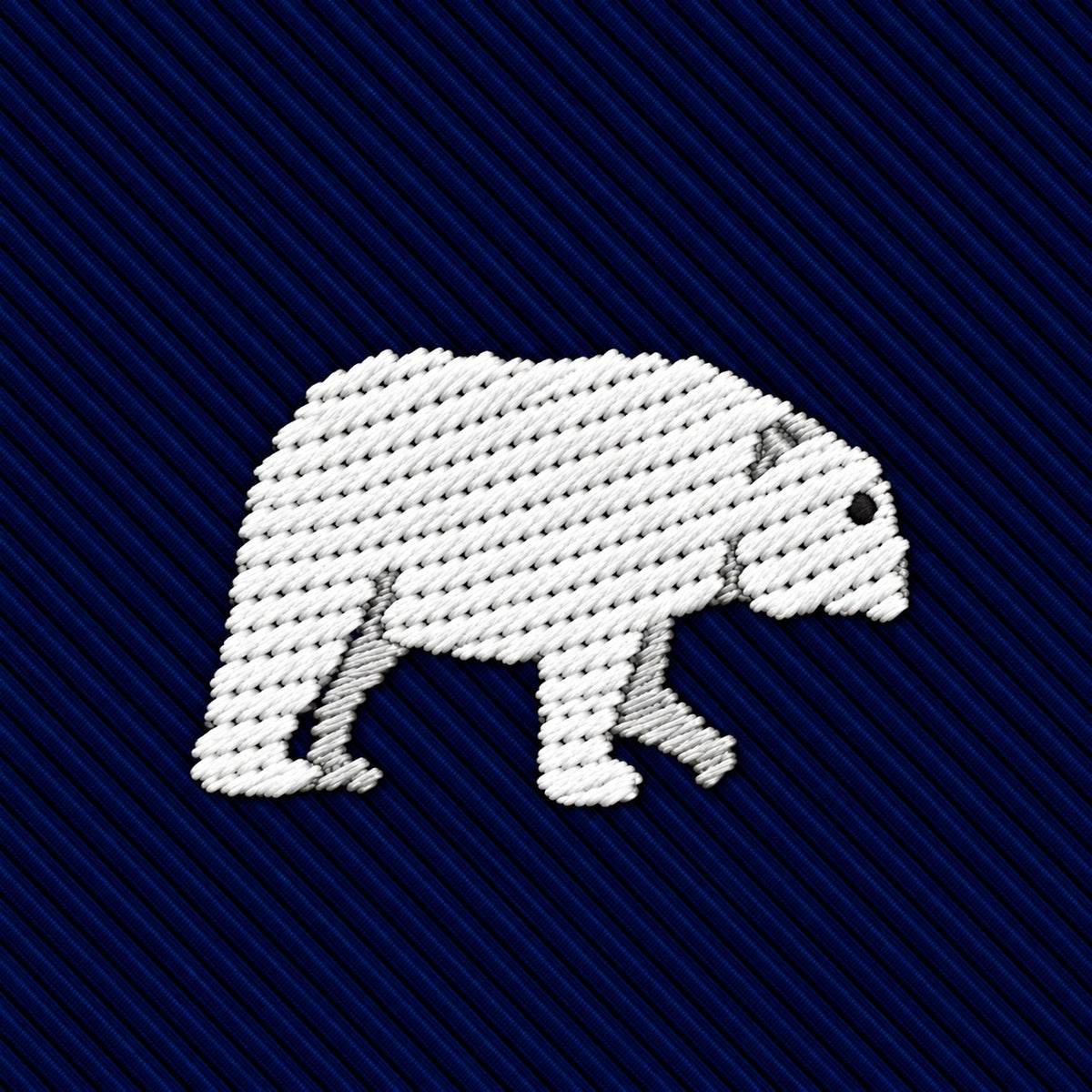Polar Bear Skinny Tie
