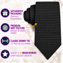 Black Knitted Skinny Tie