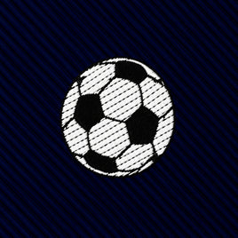 Soccer Skinny Tie