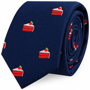 Strawberry Cake Skinny Tie