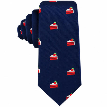 Strawberry Cake Skinny Tie