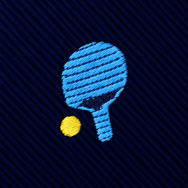 Table Tennis Skinny Tie