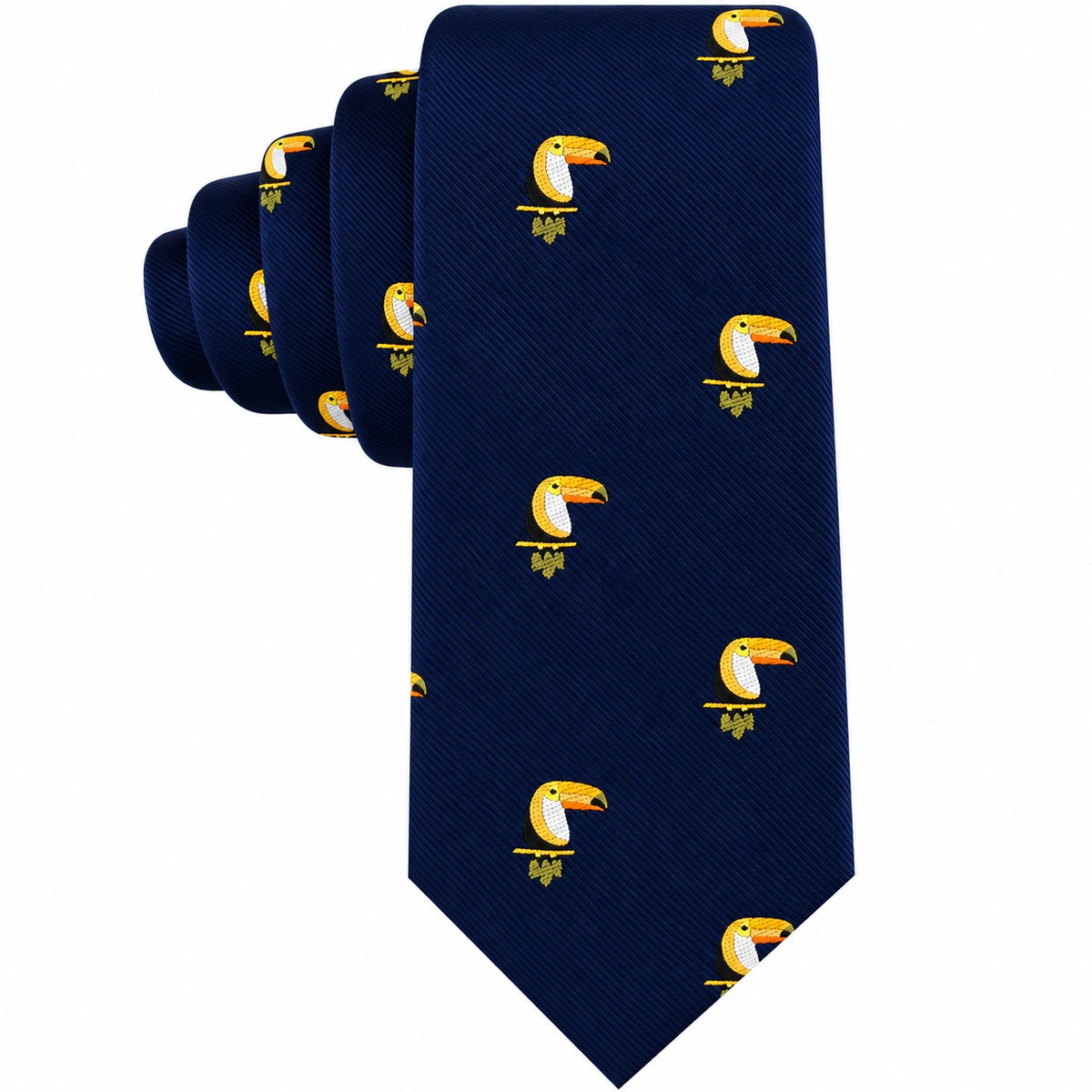 Toucan Bird Skinny Tie